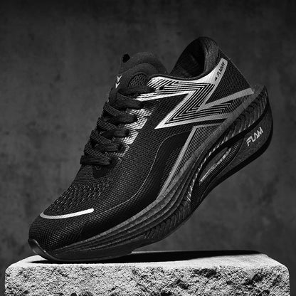 Carbon Board Marathon Running Sneakers – Breathable, Lightweight, Non-Slip Sports Shoes