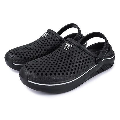 Men's EVA Clog Slippers – Lightweight Beach Garden Shoes, Slip-On Outdoor Sandals