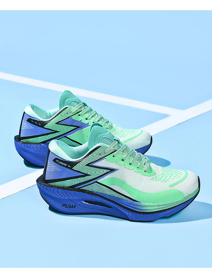 Carbon Board Marathon Running Sneakers – Breathable, Lightweight, Non-Slip Sports Shoes
