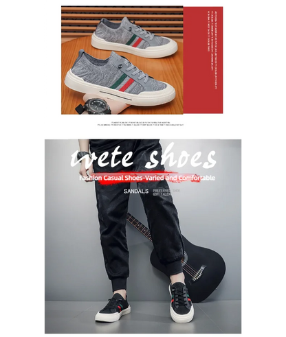 Men's Breathable Mesh Outdoor Walking Shoes – Lightweight, Soft Sole, Versatile Summer Sneakers
