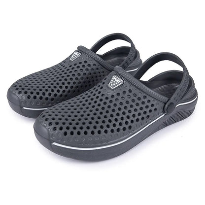 Men's EVA Clog Slippers – Lightweight Beach Garden Shoes, Slip-On Outdoor Sandals