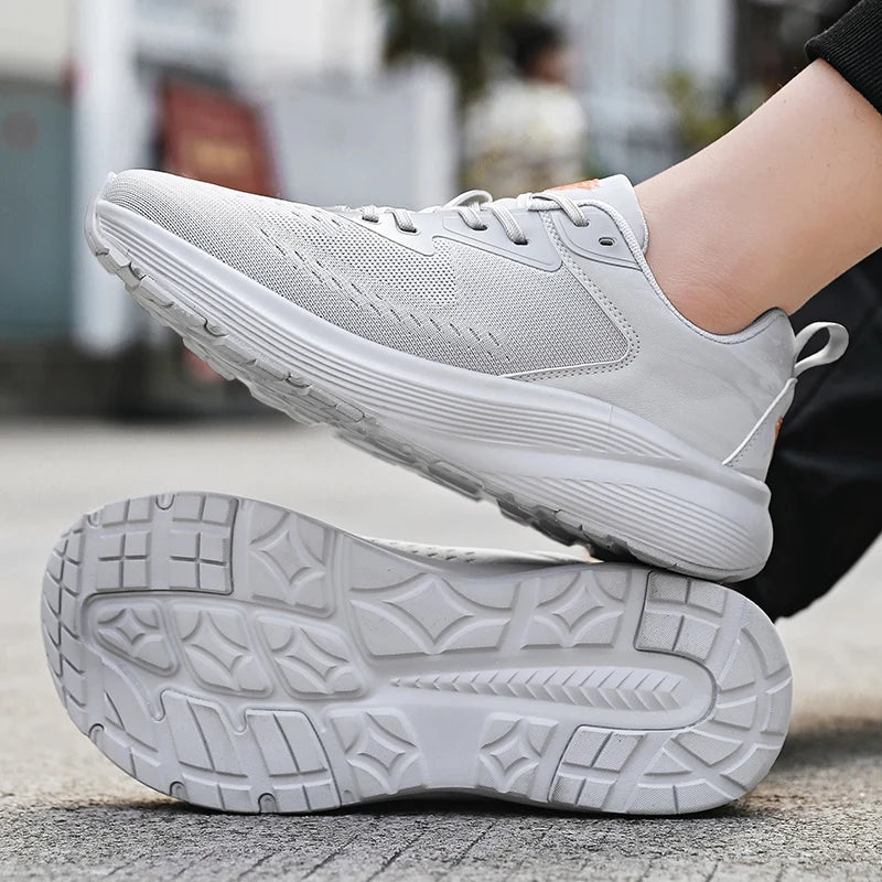 Wide Barefoot Running Sneakers for Men & Women – Breathable Mesh, Tennis & Marathon Jogging Shoes