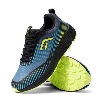Fitville Trail Wide Running Shoes for Men – Breathable, Soft Cushioning, Foot Pain Relief
