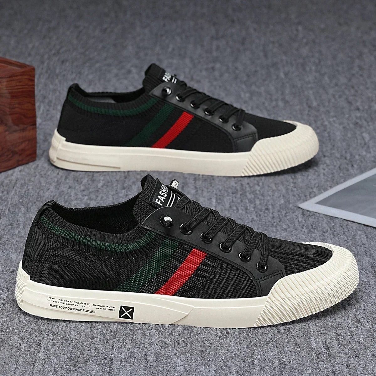 Men's Casual Driving & Commuting Slip-On Shoes – Breathable, Lightweight, Large Size Available