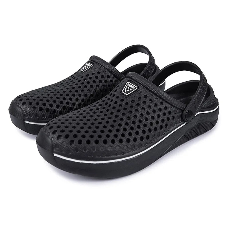 Men's EVA Clog Slippers – Lightweight Beach Garden Shoes, Slip-On Outdoor Sandals