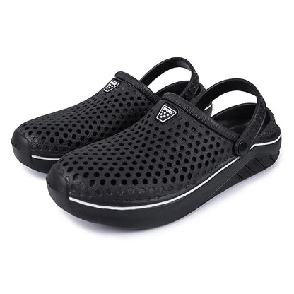 Men's EVA Clog Slippers – Lightweight Beach Garden Shoes, Slip-On Outdoor Sandals