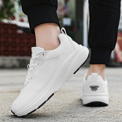 Wide Barefoot Running Sneakers for Men & Women – Breathable Mesh, Tennis & Marathon Jogging Shoes