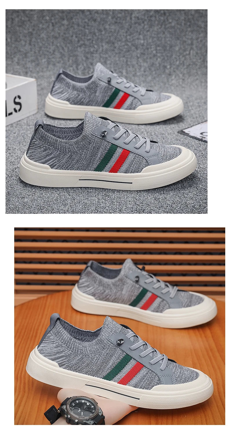 Men's Breathable Mesh Outdoor Walking Shoes – Lightweight, Soft Sole, Versatile Summer Sneakers