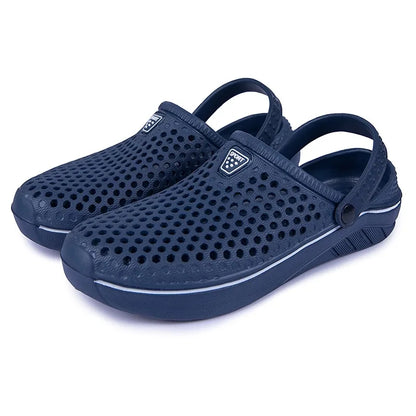 Men's EVA Clog Slippers – Lightweight Beach Garden Shoes, Slip-On Outdoor Sandals