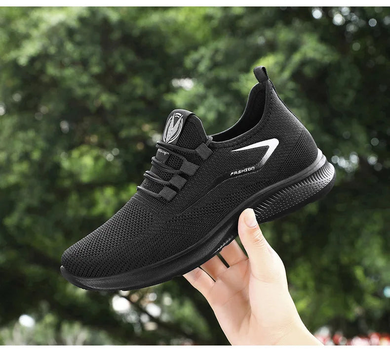 Sports Men's Shoes Breathable Casual Summer New Soft Soled Breathable Mesh Sneaker Non-slip Men's Summer Cheap Shoes Clearance