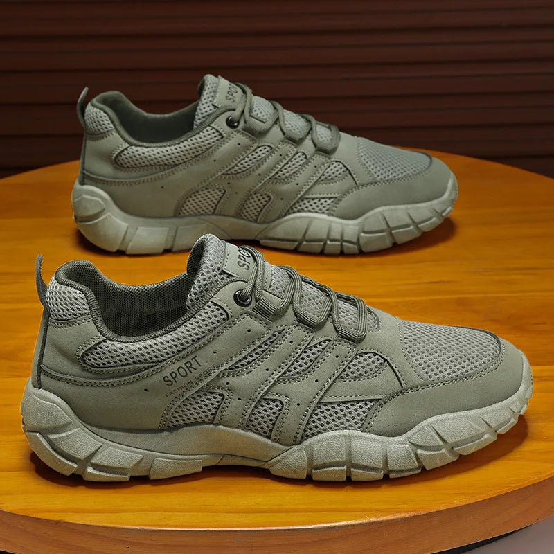 Men's Shoes Designer Luxury Outdoor Running Shoes Soft Sole Non Slip Breathable Tennis Shoe Fashion 2026 New Men Sneakers Spring