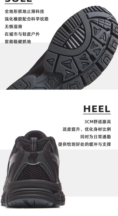 Golden Camel Men's All-Terrain Running Shoes – Cushioned, Breathable, Jogging & Trekking Sneakers
