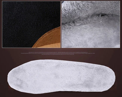 Men's Elevator Hidden Heel Boots – Height Increasing 6CM 8CM 10CM, Microfiber Leather, Warm Lining