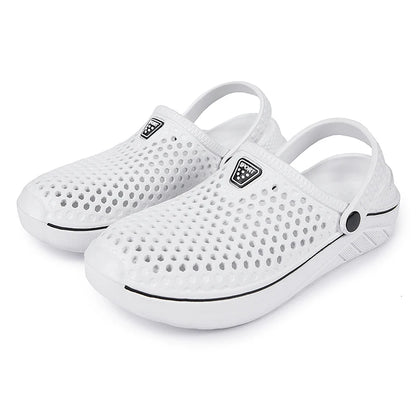 Men's EVA Clog Slippers – Lightweight Beach Garden Shoes, Slip-On Outdoor Sandals