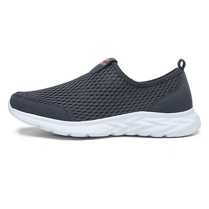 Men's Lightweight Breathable Mesh Sneakers – Casual, Anti-Odor, Summer Running Shoes