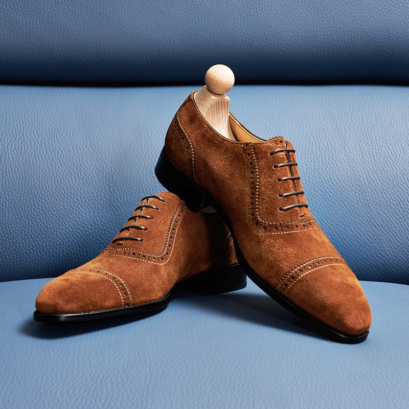 Premium Mens Casual British-style Suede Shoes