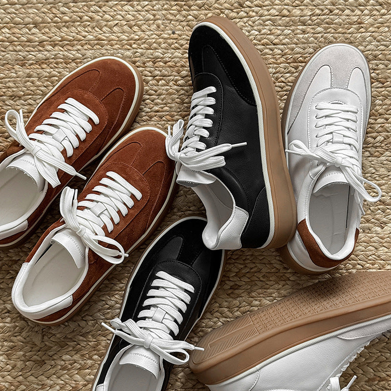Men's Minimalist Casual Shoes – Flat-Soled, Fashionable, Comfortable Everyday Footwear